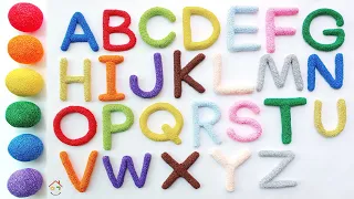 [Alphabet놀이] Alphabet송 들으며 플레이도우로 Alphabet 만들기 | ABC플레이도우 | 플레이도우로 Alphabet 만드는 방법 | abcd