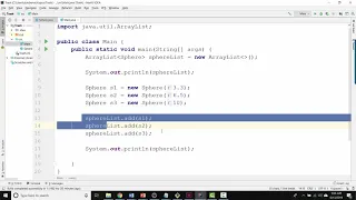 Set 4 - Adding objects to an ArrayList