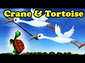 Crane and Tortoise Story in English | Moral stories for Kids | Bedtime Stories for Children