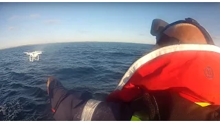 Almost Lost My Phantom 3 at Sea! Demonstration of “FOLLOW ME” and “FOCUS MODE”