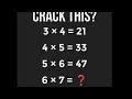 Can You Solve This Mind-Bending Math Pattern Viral Logic Puzzle