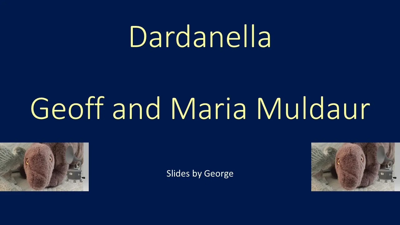 Geoff and Maria Muldaur   Dardanella   karaoke  (Or maybe just Geoff)