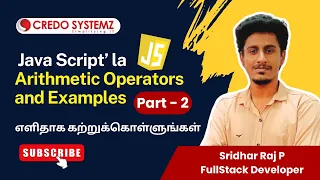 Javascript for Beginners Arithmetic Operator Day 6