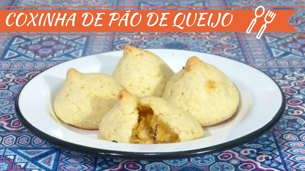 RECEITA DE COXINHA PÃO DE QUEIJO