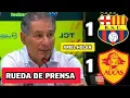 Download Lagu RUEDA DE PRENSA DE ARIEL HOLAN POST PARTIDO BARCELONA 1 VS AUCAS 1 - YA NO DEPENDEMOS DE NOSOTROS 😔