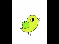 Green Bird Python Turtle Graphics Art With Source Code CodeWithHarry Learnonpy