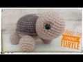 How to crochet turtle free amigurumi animal pattern Tutorial part 2 turtle head