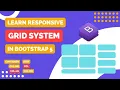 Learn Bootstrap 5 BS5 Containers BS5 Grid System - Part-1 HTML CSS Templates