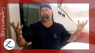 Why a BLACK deck shade?! // Catamaran Repairs & Maintenance Q&A