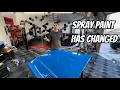 This is spray paint Quality paintjob on the cheap