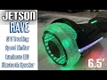 Jetson Rave Hoverboard Weight Limit 220lb 12 Bluetooth Speaker GPS Tracking