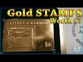 Are 24k Gold Stamps Valuable