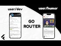 Flutter Navigator 2 0 Tutorial for Beginners - Go Router