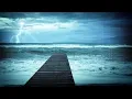 Download Lagu Rain \u0026 Thunder with Ocean Waves Sounds | White Noise for Relaxation, Sleep or Studying | 10 Hours