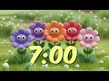 Smiley Daisy Spring Timer - 7 Minute Cute Focus Countdown