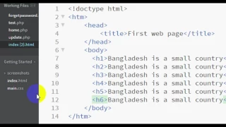 Basic html css 3 block and inline element
