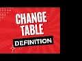 Change Table Definition Oracle SQL Developer