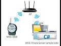 Tutorial WISE4000 Push Data with JSON and CSV Format to Private Server C Sample Program