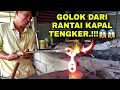 Download Lagu 🔴Nggak!!!Nyangka Golok Setajam Ini Bahannya Dari Rantai Kapal Tengker Tertua😱