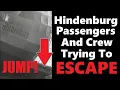 Hindenburg Disaster Passengers And Crew Trying To ESCAPE