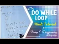 Do While Loop in C Programming Language - Hindi Tutorial
