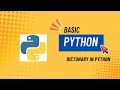 Dictionary in Python Explained Beginner Tutorial Python Series