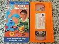 Opening to Blue s Clues Blue s Discoveries 1999 VHS 1440p60