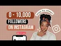 How to grow on instagram from 0 | STEP BY STEP GUIDE | organic Instagram growth tips