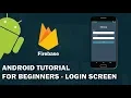 Android Tutorial For Beginners - Login Screen