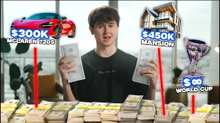 How Bugha spent his first 3 000 000