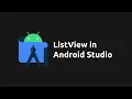 How to Make ListView in Android Studio Java