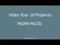 Lagu Video Tour of Property: H5099 PALTSI
