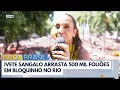 Lagu Ivete Sangalo arrasta 500 mil foliões em bloquinho no Rio | Bora Brasil