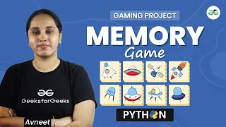 Gaming Project Memory using Python GeeksforGeeks School