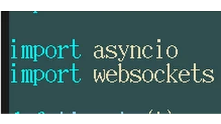 Websocket via Python 3 5 Server - Bumps Demo