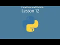 Lesson 12 Beginner Python Series - Functions Return Statements