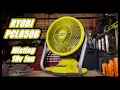 Review Ryobi fan PCL850B