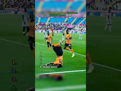 Top Goal Celebrations That Went Terribly Wrong 😭🙏