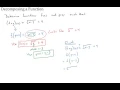 Decomposing a Function