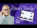Reset Your Focus and Productivity Free 1-Page Clarity PDF