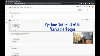 Python Tutorial - Variable Scope
