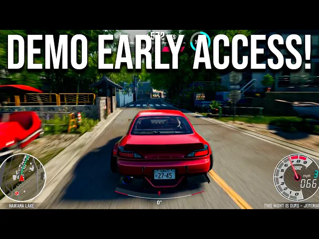 THIS is Japanese Drift Master! (FULL Demo Gameplay)