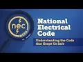 National Electrical Code Understanding the Code that Keeps us Safe