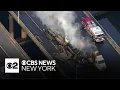 Semi-truck fire on NJ Turnpike snarling traffic