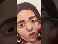 Lagu How I paint portraits #shorts
