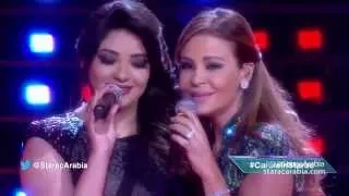 وتعودت كارول سماحة شيرين يحيى في البرايم 9 من ستار اكاديمي 10 Carole Samaha Shereen Yehyia 