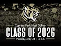 Cy Park HS - Class of 2026 Graduation May 28th 2026
