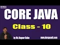 Learn Core Java Programming Tutorial Online Training by Nagoor Babu Sir On 16-07-2018