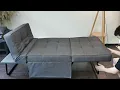 4-in-1 Foldable Sofa Bed for Space Saving