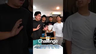 FINISH THE LYRICS CHALLENGE
